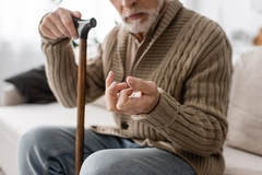 Image Elderly man with Parkinson’s disease