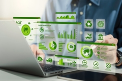 Image green business practices for a sustainable supply chain