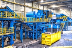 Image Recycling machine inside facility.
