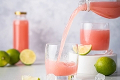 Image Pink food color.