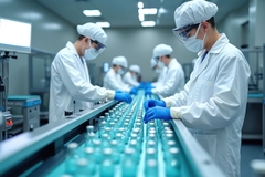 Image Pharma production line AI