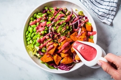 Salad dressing.
