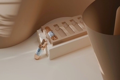 Beauty of Flow 1.7 shown in a packaging insert for cosmetics.