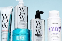 Image Color Wow products stacked on top of each other.