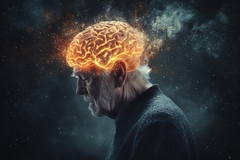 Image Elderly man's brain