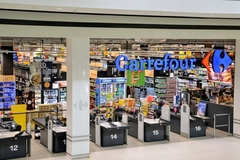 Image A Carrefour supermarket.