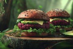 Plant-based burgers