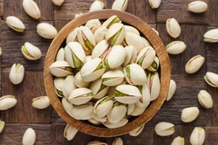 Pistachios in a bowl