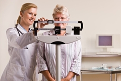 Woman happy she is losing weight