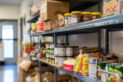 Image A food bank.