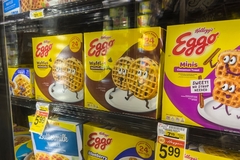 Image Eggo waffles.