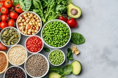 Image Plant-based food.