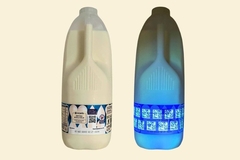 Image ocado milk packaging UV tags