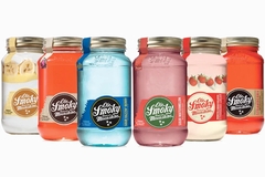 Ole Smoky Moonshine bottles with different flavors
