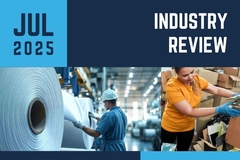 Image Woman handling paper, man handling metal