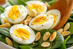 Image Peanuts and eggs