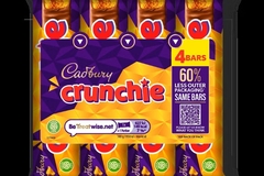Cadbury Crunchie multipacks.