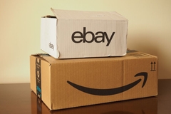 Image ebay and amazon parcel delivered