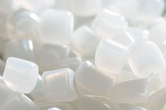 Image Close-up of white plastic cubes