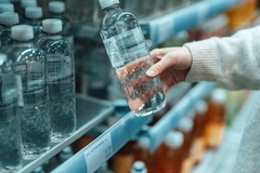 Image A person holding a bottle of water