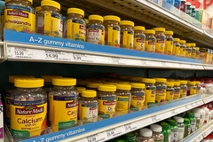 Nature Made supplements in store