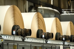 Image Paper rolls at Oulu site.