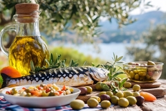 Mediterranean diet meal