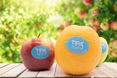 Image Tipa and Bio4Pack compostable labels for fresh produce