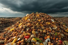 Image Food waste land.