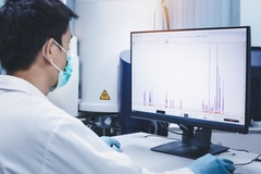 Researcher in a lab