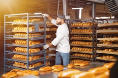 Industrial bakery facility