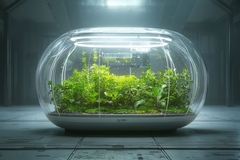 Image ecosystem in glass box