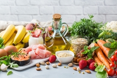 Image Mediterranean diet foods