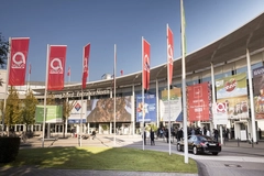 Image Anuga 2025 exhibition center in Cologne, Germany.