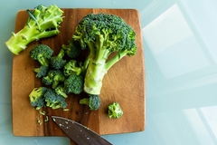 Image Chopped broccoli