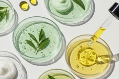 Image green active ingredients in a lab