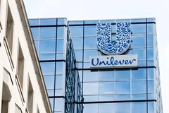 unilever logo on outside of building