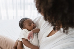 Image African mother with infant
