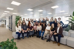 Image people inside an office in formal clothes
