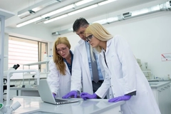 Image Researchers checking ashwagandha guidance doc