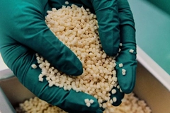Image bioplastic pellets