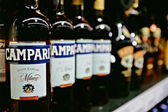 Image Campari bottle.