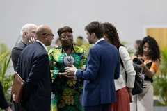 Image gathering at COP30 conference