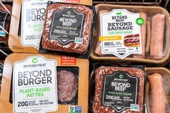 Plant-based meat.
