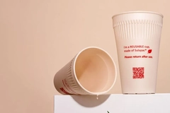 A cup and a cup of water