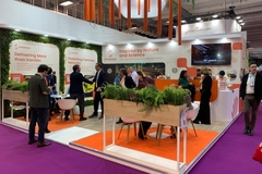 Image Syensqo trade show pic.