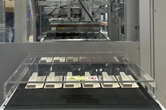 Image cardboard strip machine
