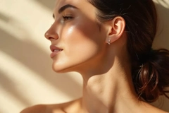 Image woman with natural cosmetics