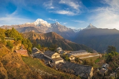 Image Nepal Himalaya range