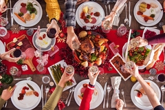 Christmas holiday feast Christmas holiday feast